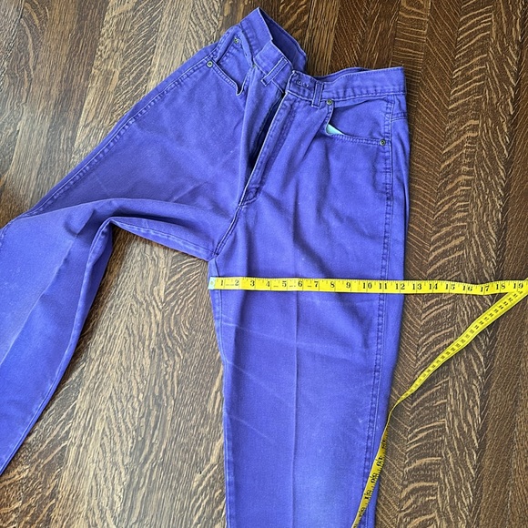 Vintage Jeans Chic Size 14 Purple - Picture 8 of 11